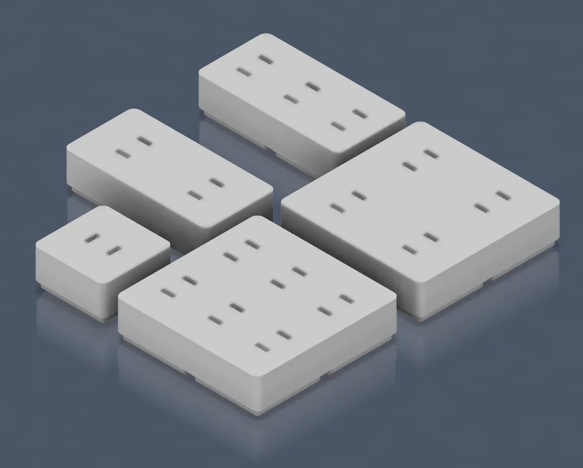 Gridfinity Power Brick Holder - Organizers, in stock in India