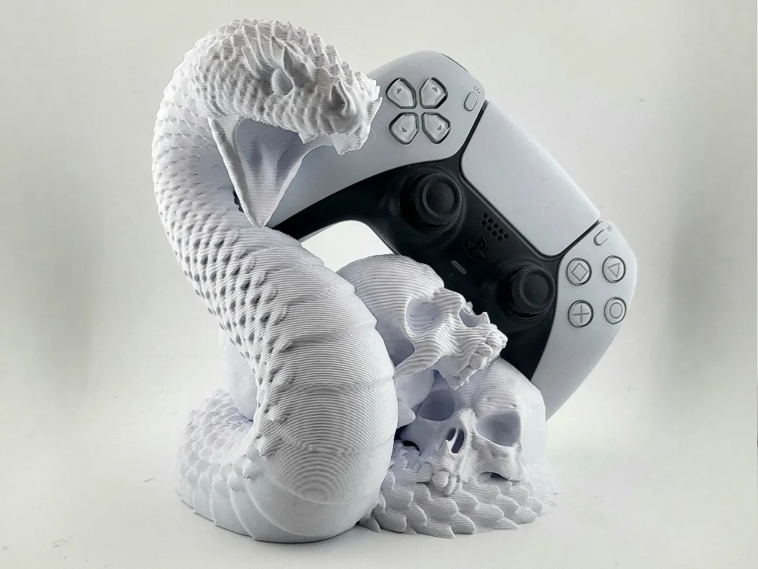 controller stand ps5 holder snake and skull