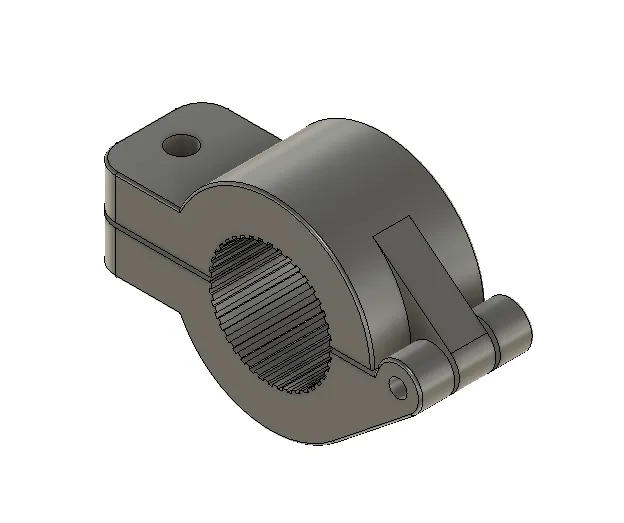 Motorcycle Crash Bar Light Mount