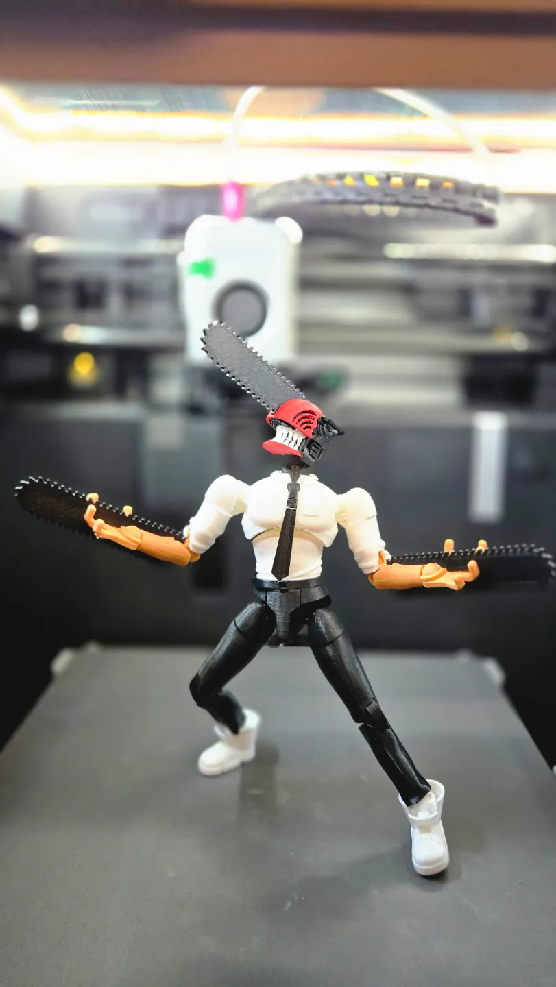 Chainsaw Man Action Figure, photo 4 of 4 - Chainsaw Man Action Figure Figurines & Collectibles