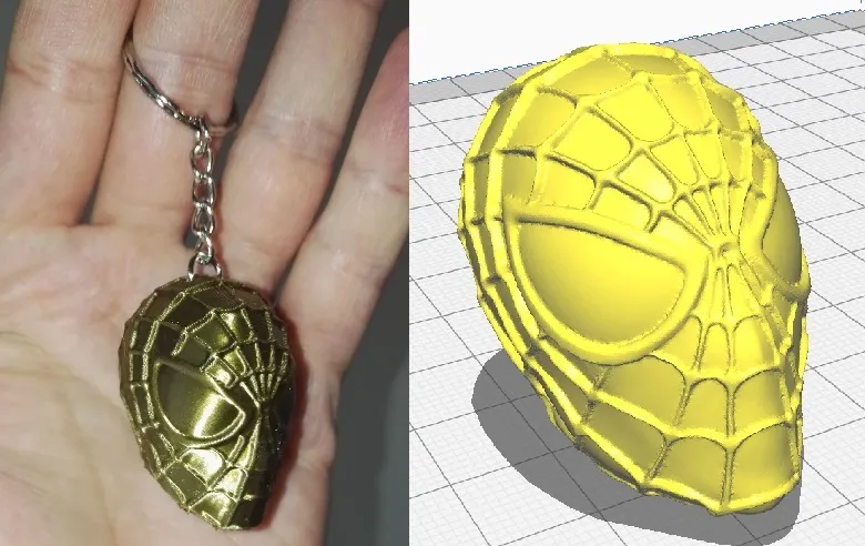 Spiderman Keychain