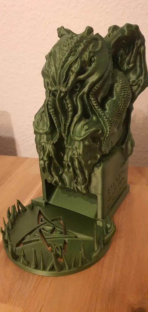 Tentacle dice tray for Cthulhu dice tower