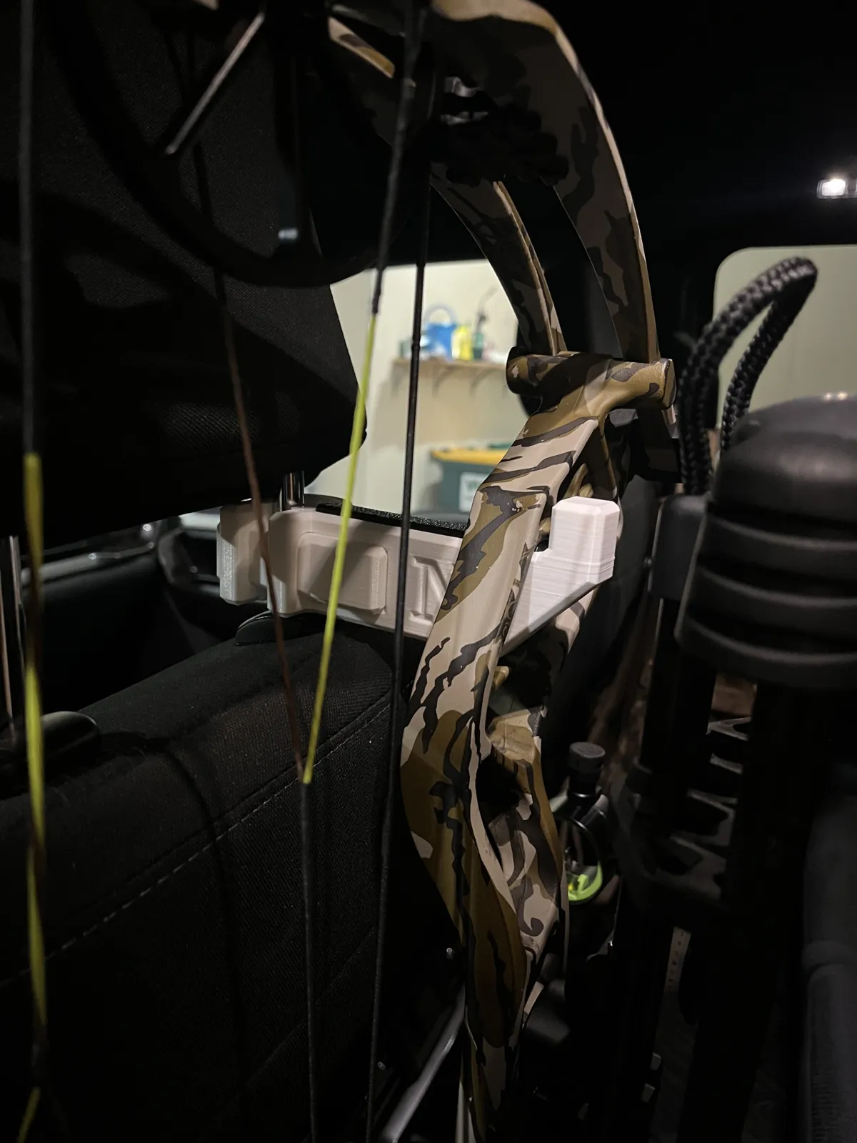 Nekoosa Car Headrest Hook - BowOnTheGo, photo 3 of 4 - Nekoosa Car Headrest Hook - BowOnTheGo Car & Vehicle