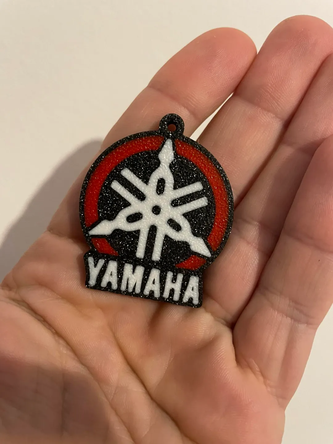 Yamaha logo keychain