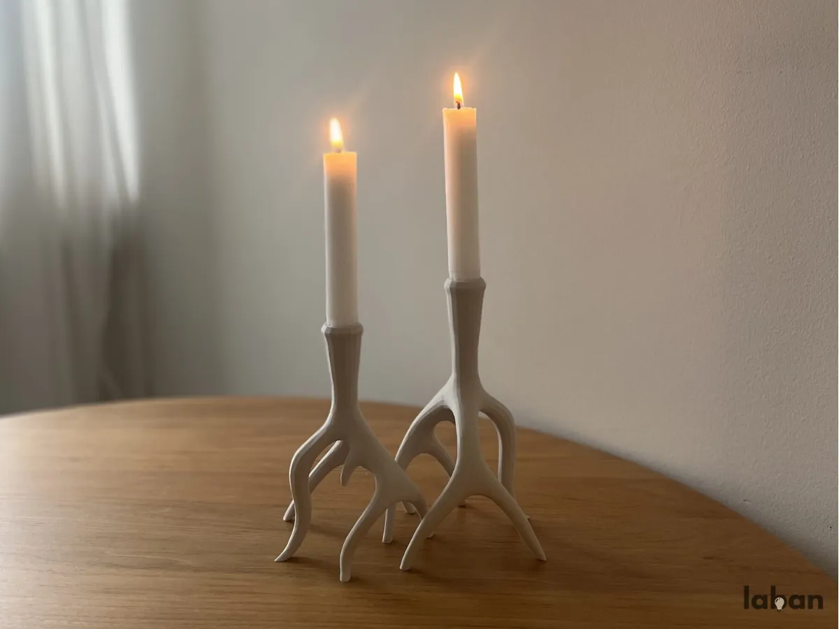 Antler Candle Holder