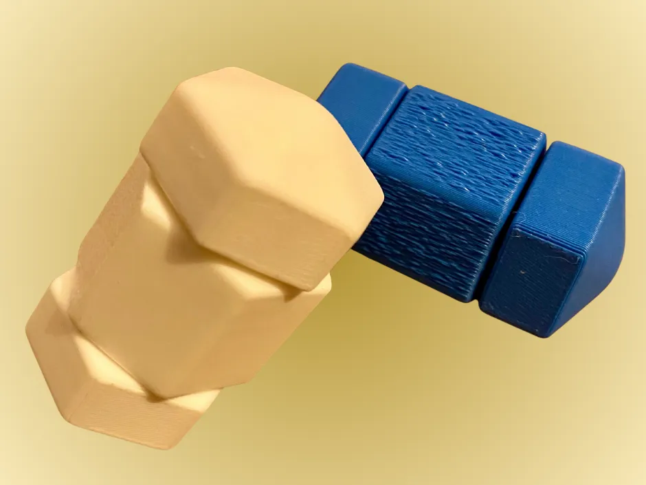Circus‑Top Hex Spinner - Fidget Toy