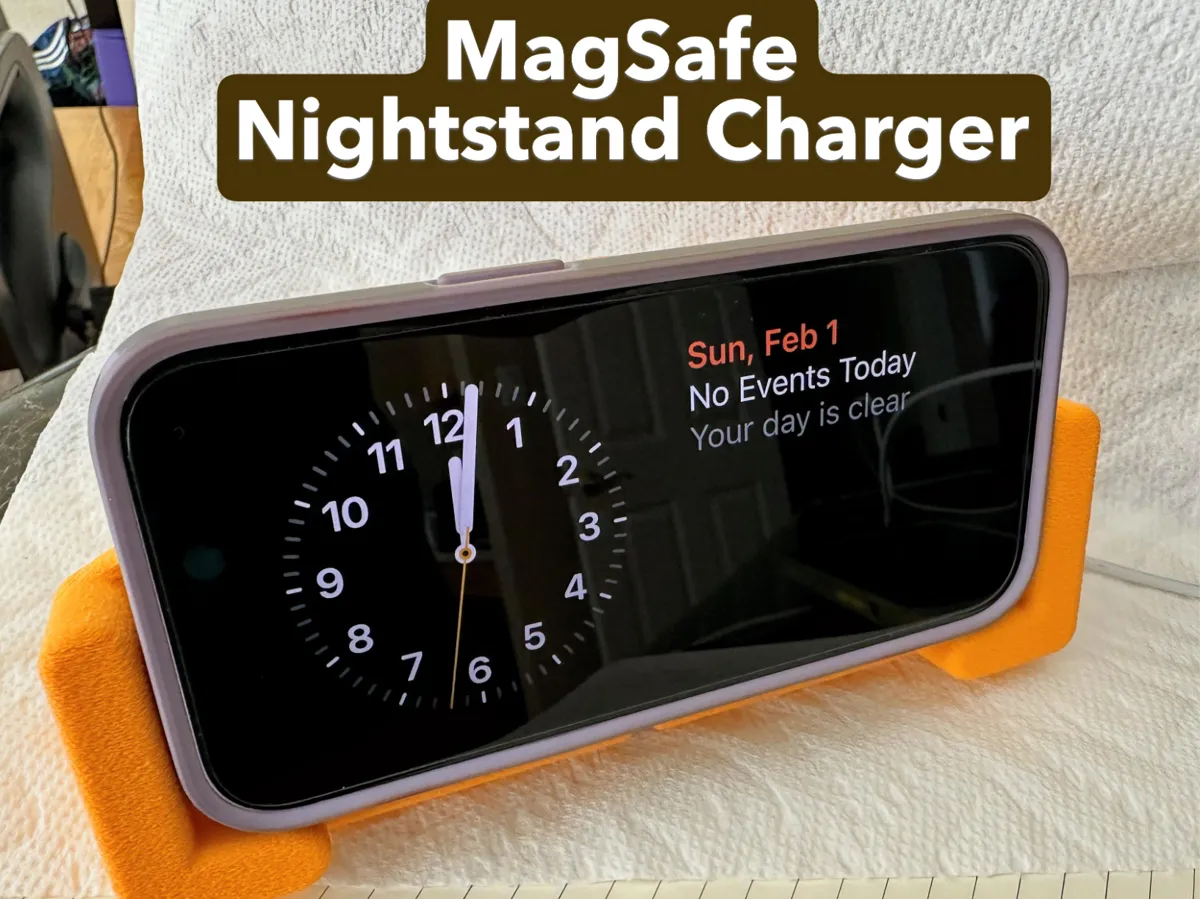 MagSafe iPhone Nightstand Charger
