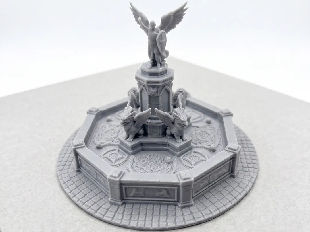 Tabletop Scatter Terrain - Town Fountain