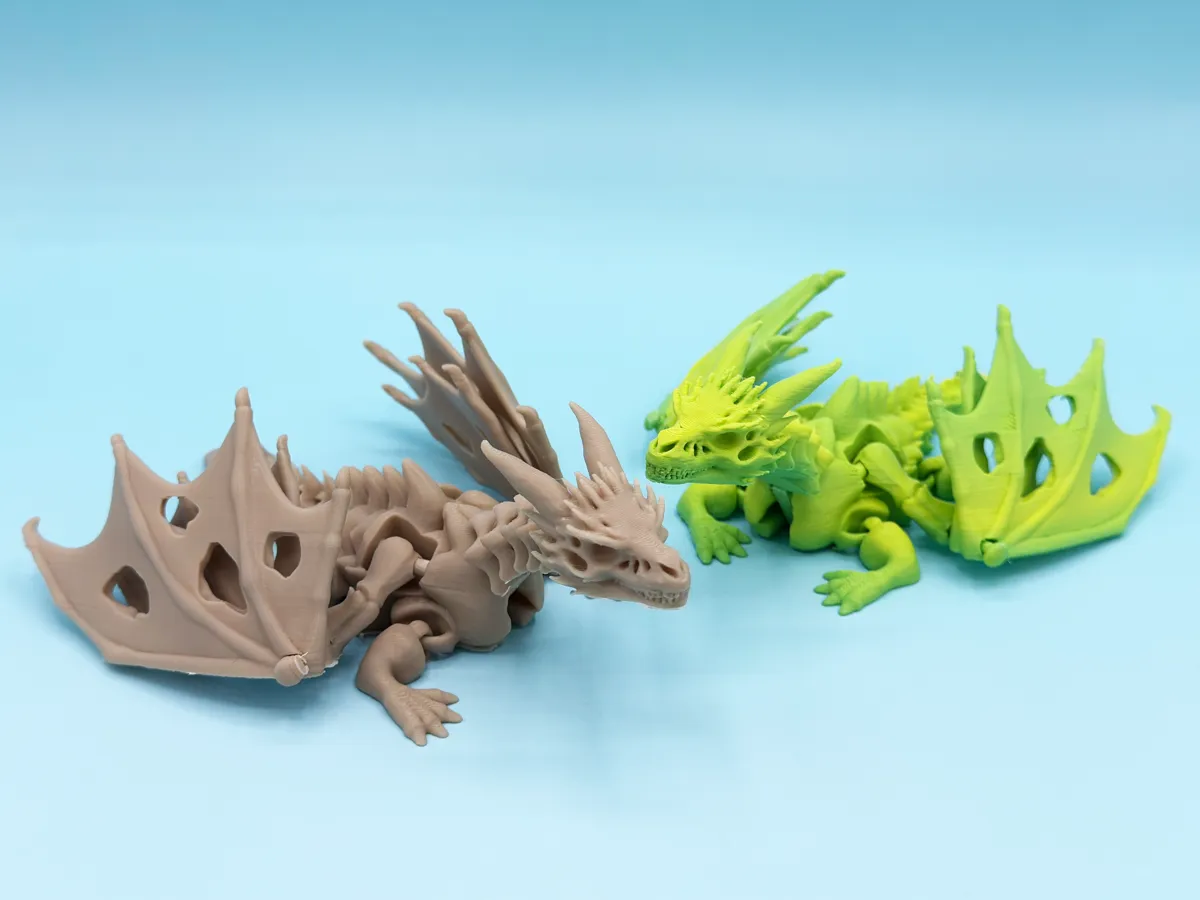 Articulated skeleton dragon, photo 3 of 3 - Articulated skeleton dragon Fidget & Sensory Toys