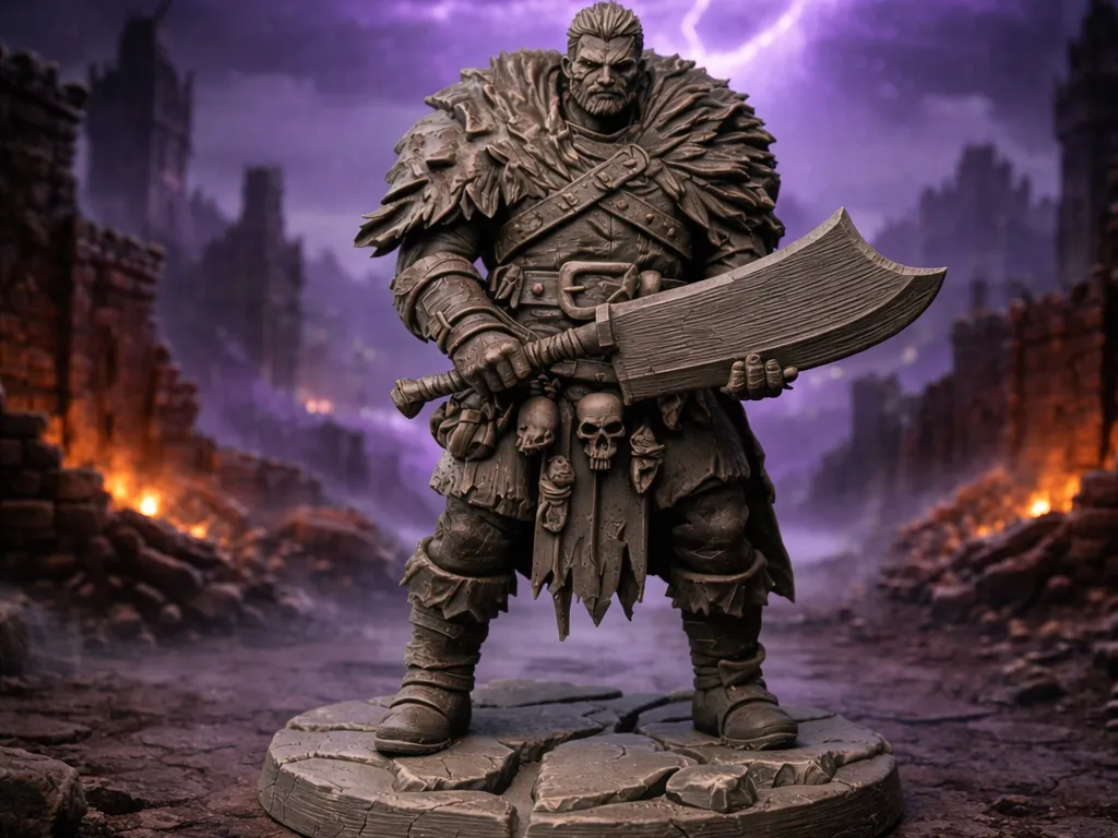 Bandit Chief - RPG Miniature
