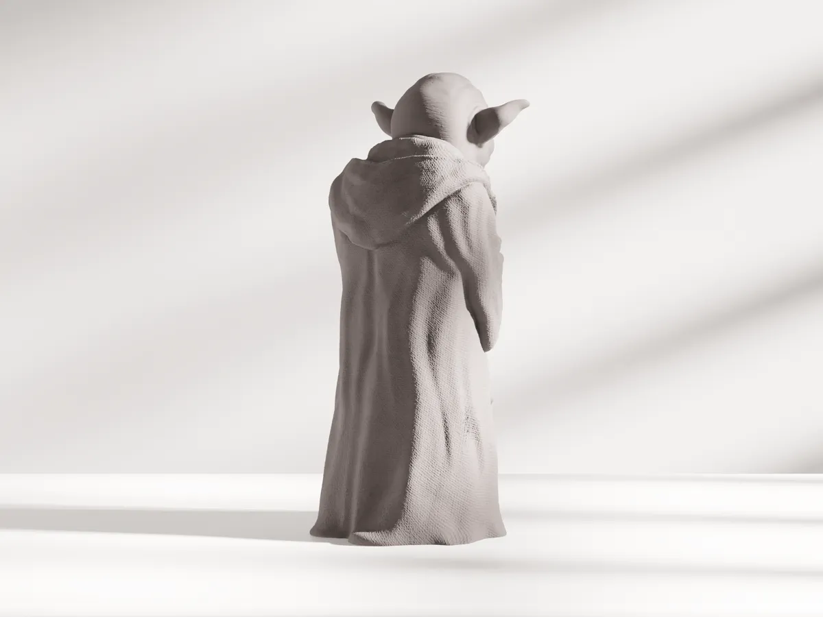 Yoda Figure Star Wars Jedi Master, photo 4 of 4 - Yoda Figure Star Wars Jedi Master Miniatures