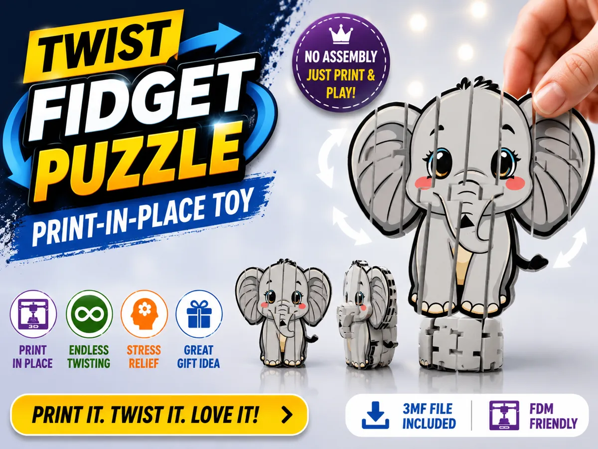 elephant fidget toy - Animal Fidget Toys, in stock