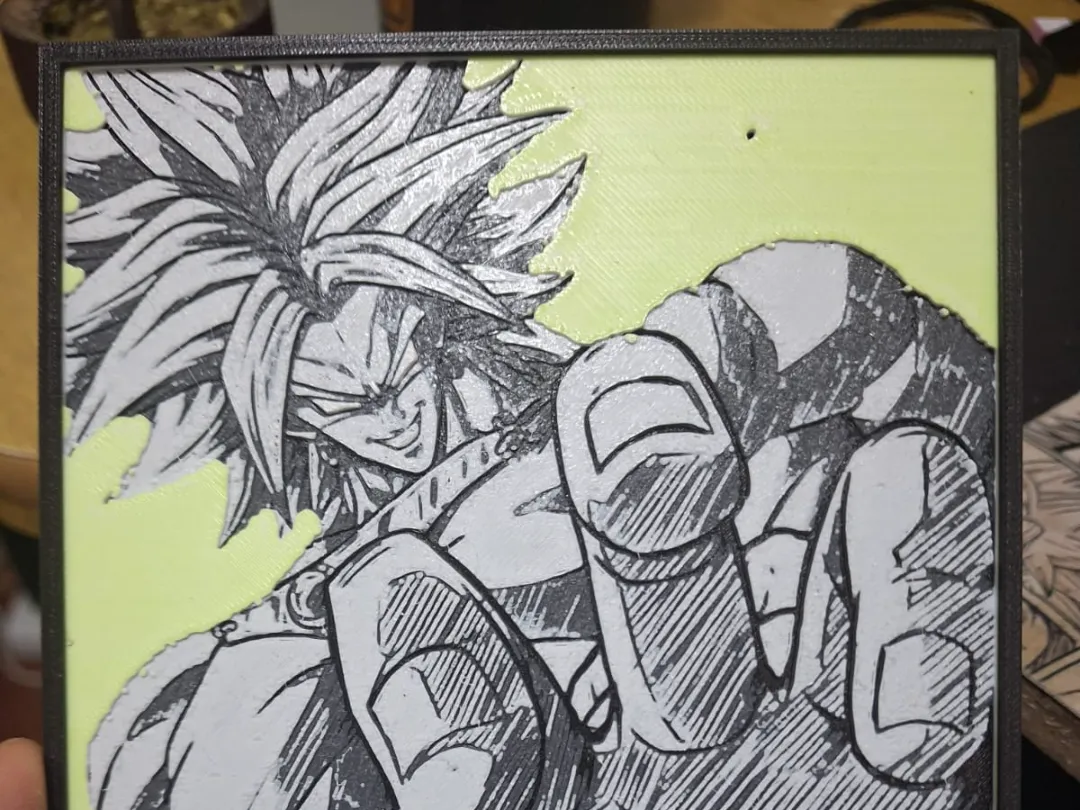 HueForge - Broly Z - Photo Art & Lithophanes, in stock in India
