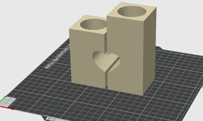 Separate Hearts LED Tealight Holders Modern Decor, photo 4 of 4 - Separate Hearts LED Tealight Holders Modern Decor Household