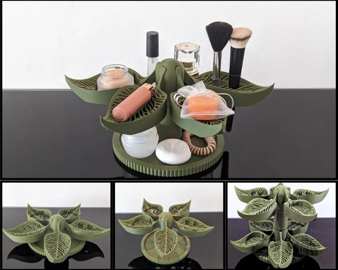 Modular Bathroom Organizer `Leaf`