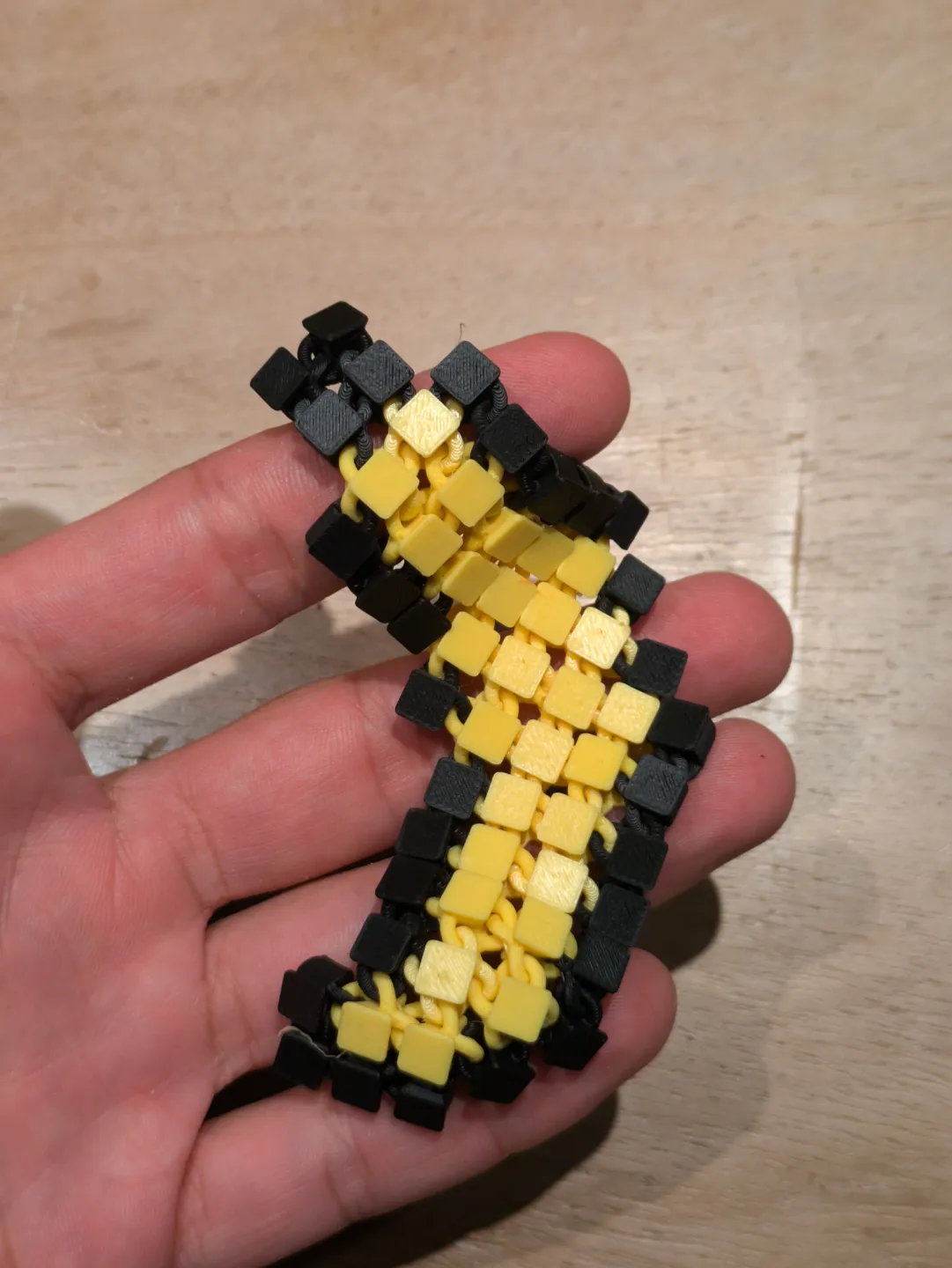 fabric banana fidget pixel art, photo 2 of 3 - fabric banana fidget pixel art Fidget & Sensory Toys