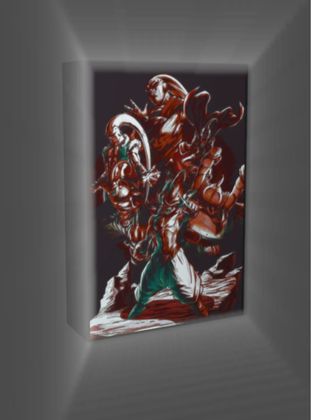 Buu Dragon Ball Lithophane, photo 2 of 4 - Buu Dragon Ball Lithophane Home Decor Items
