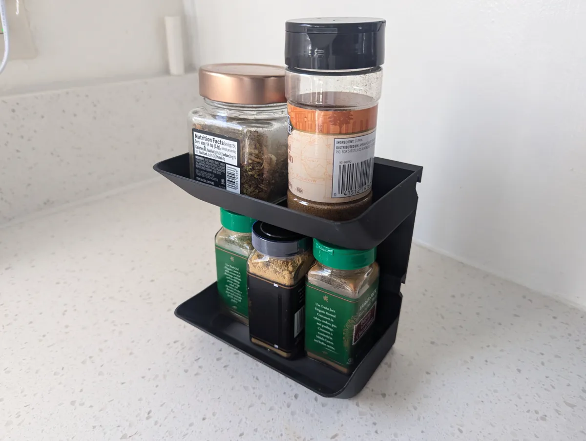 Removable Hanging Spice Rack, photo 3 of 3 - Removable Hanging Spice Rack Kitchen & Dining