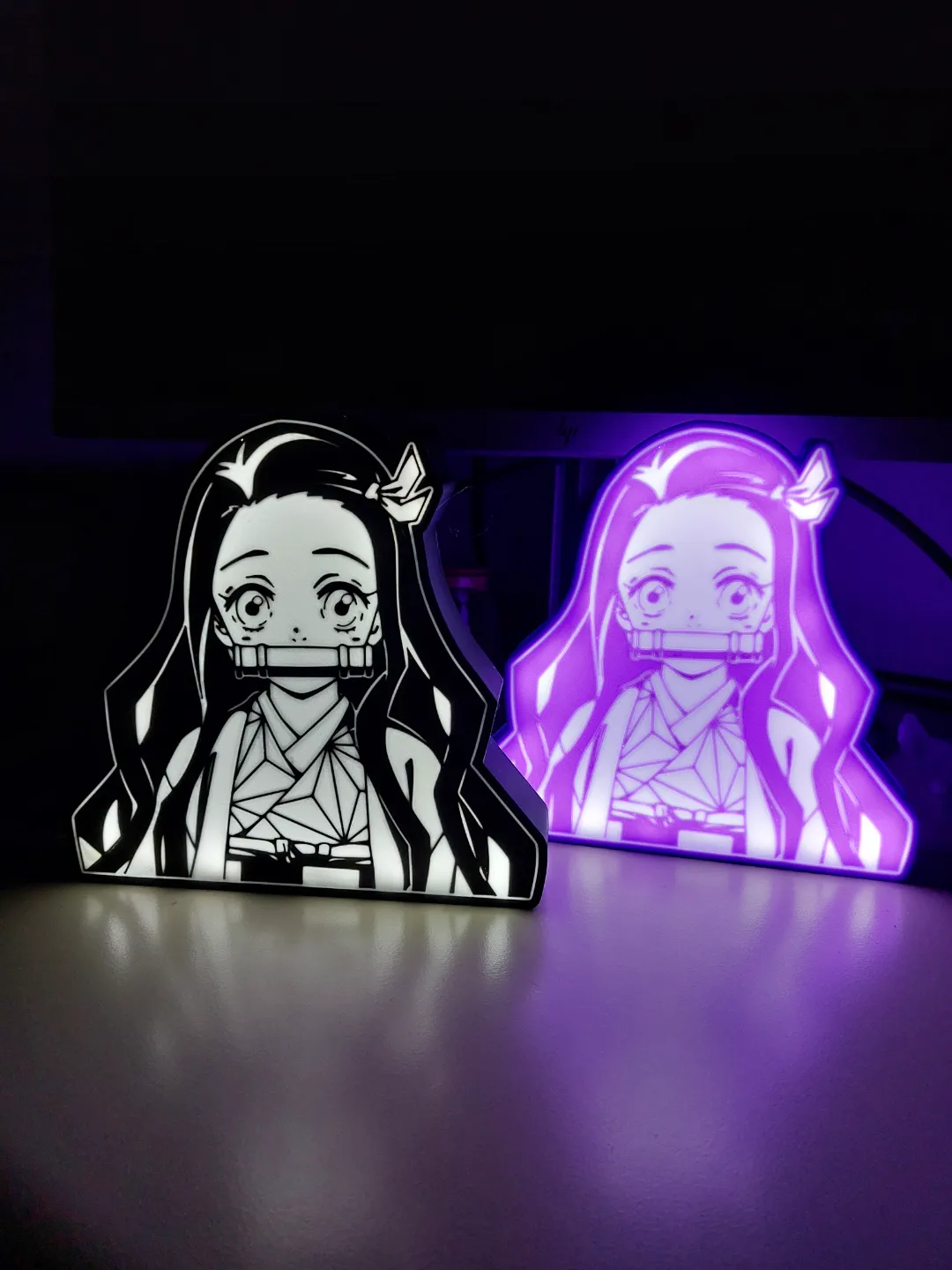 Nezuko Lightbox, photo 2 of 4 - Nezuko Lightbox Lamps & Lighting