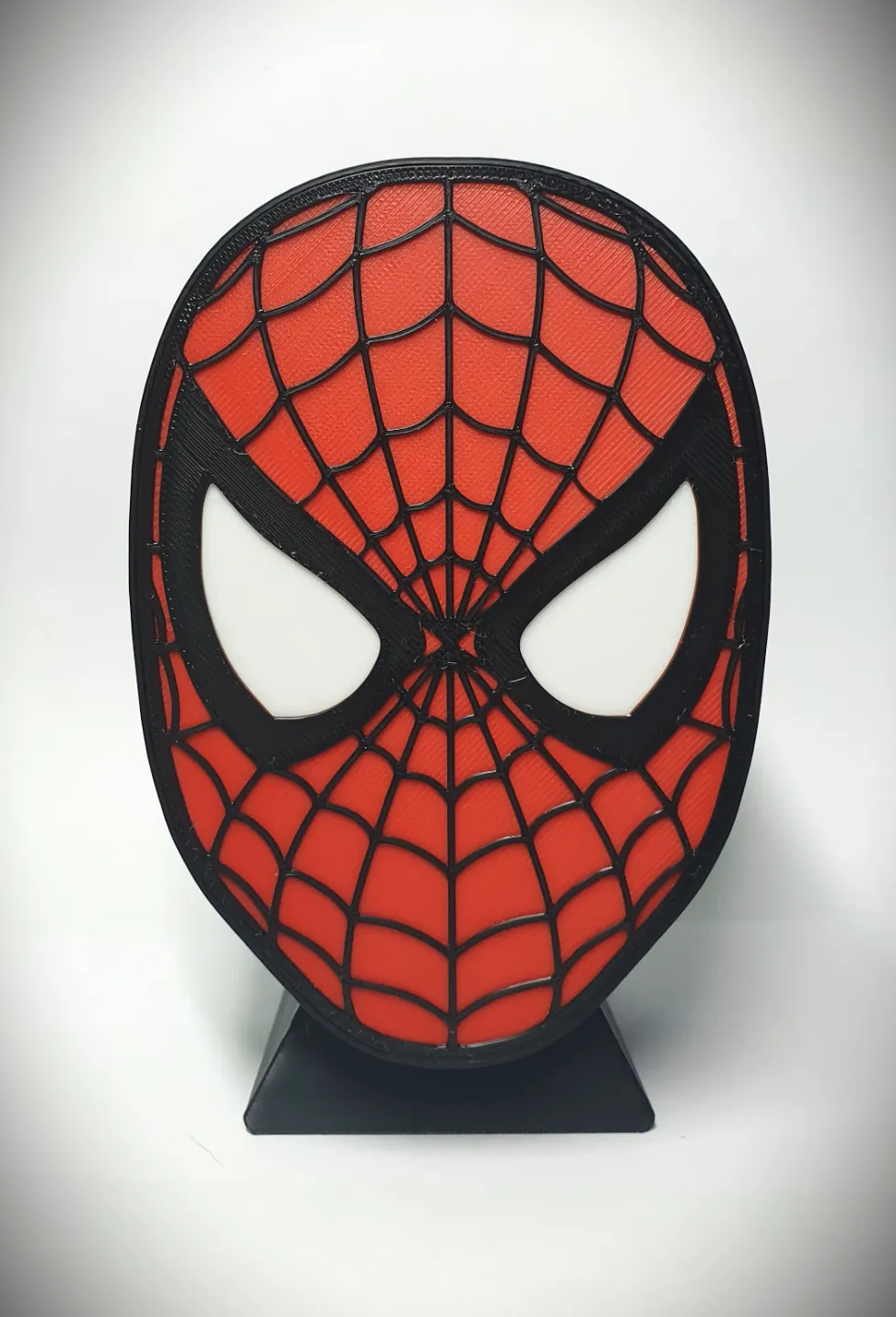 Spiderman Mask Face - small Tealight Lamp !, photo 3 of 4 - Spiderman Mask Face - small Tealight Lamp ! Household