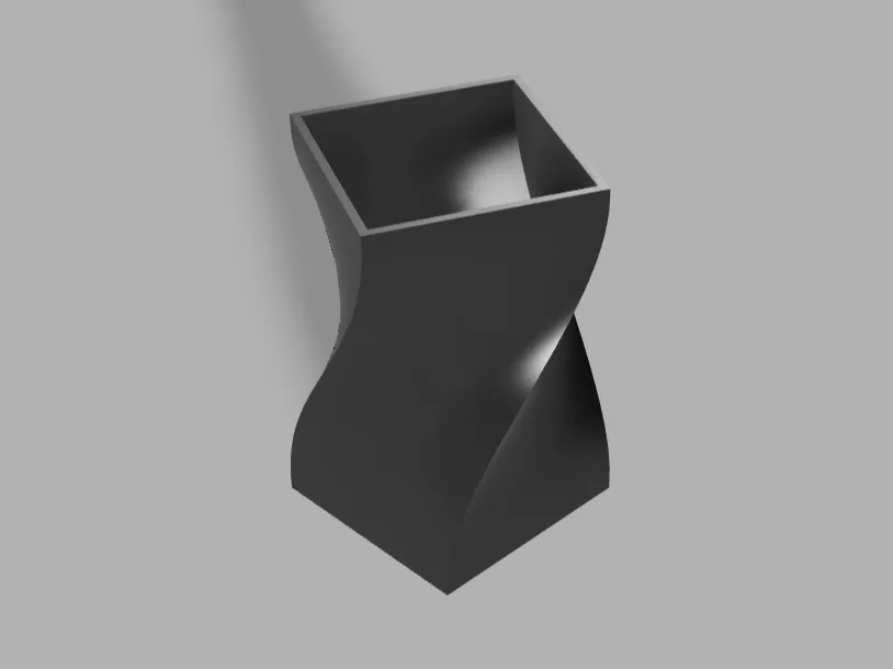 Simple Round Square Vase - Modern & Minimalist Vases, in stock in India