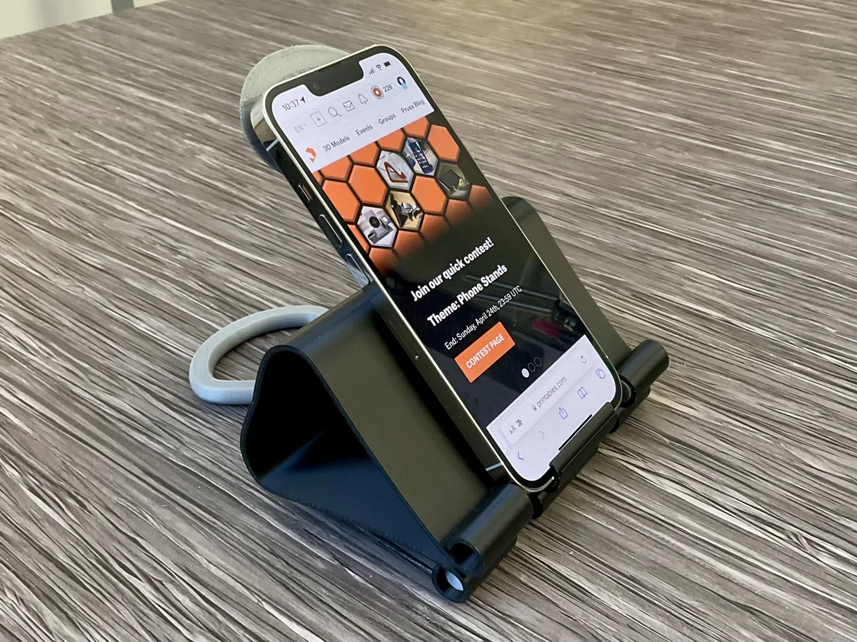 Giant Binder Clip Phone Stand v2 - Office, in stock in India