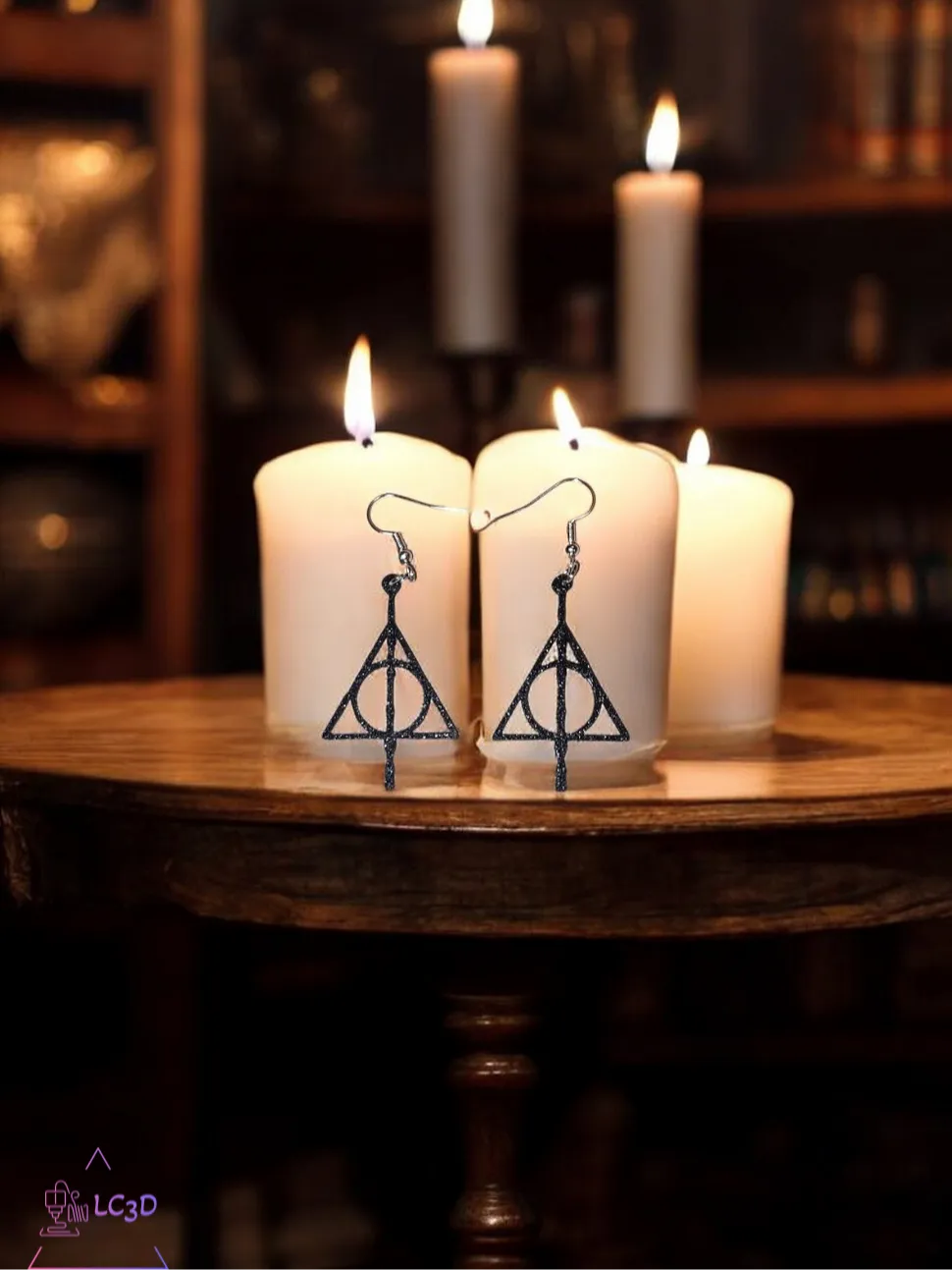 The Deathly Hallows earrings