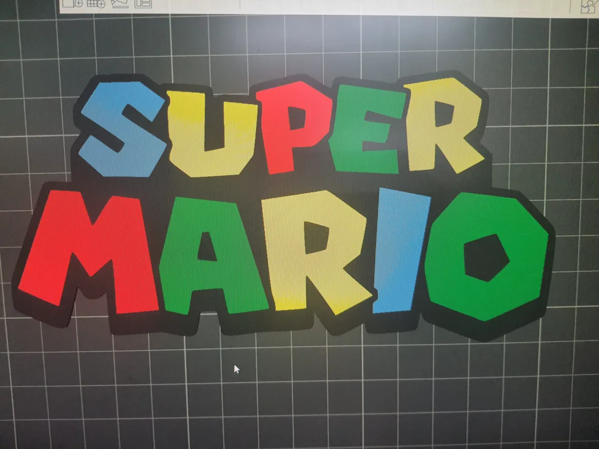 LOGO SUPER MARIO - Signs & Logos, in stock in India