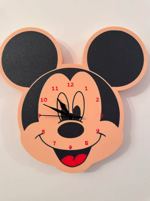 Mickey Mouse Clock, photo 2 of 3 - Mickey Mouse Clock Home Decor Items