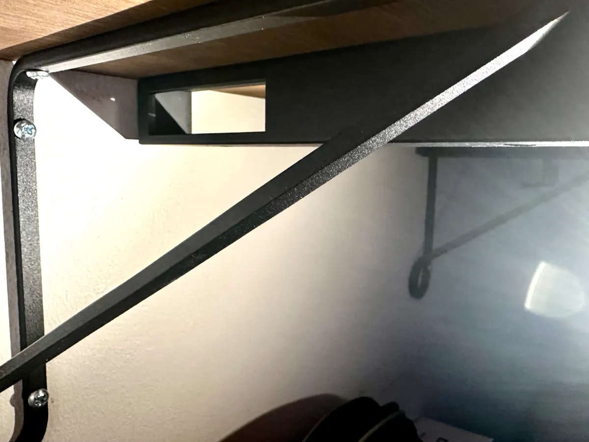 Laptop under desk mount (MacBook Air) cutout, photo 2 of 4 - Laptop under desk mount (MacBook Air) cutout Mobile & Device Accessories
