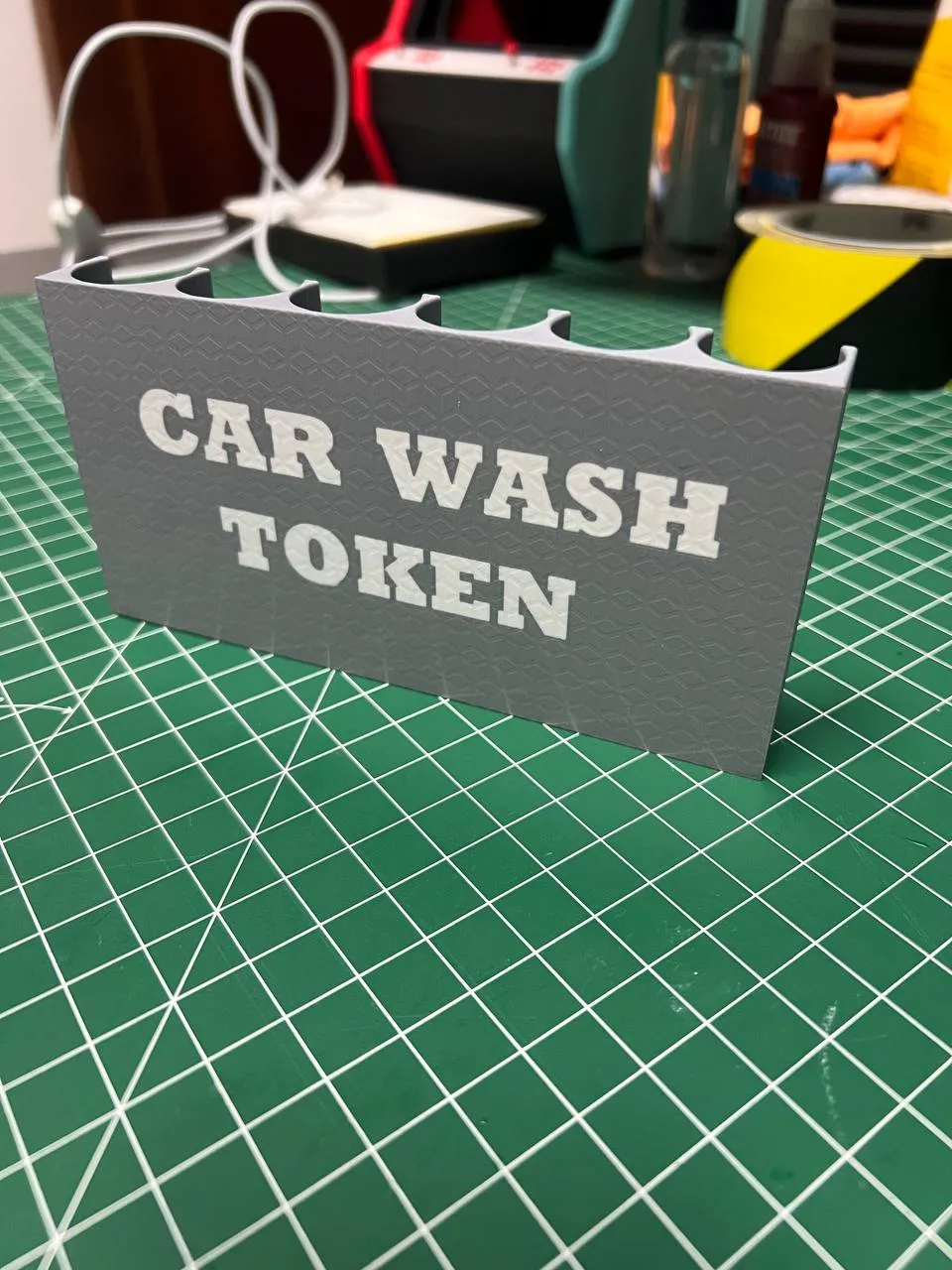Car Wash Token Holder, photo 3 of 4 - Car Wash Token Holder Tools
