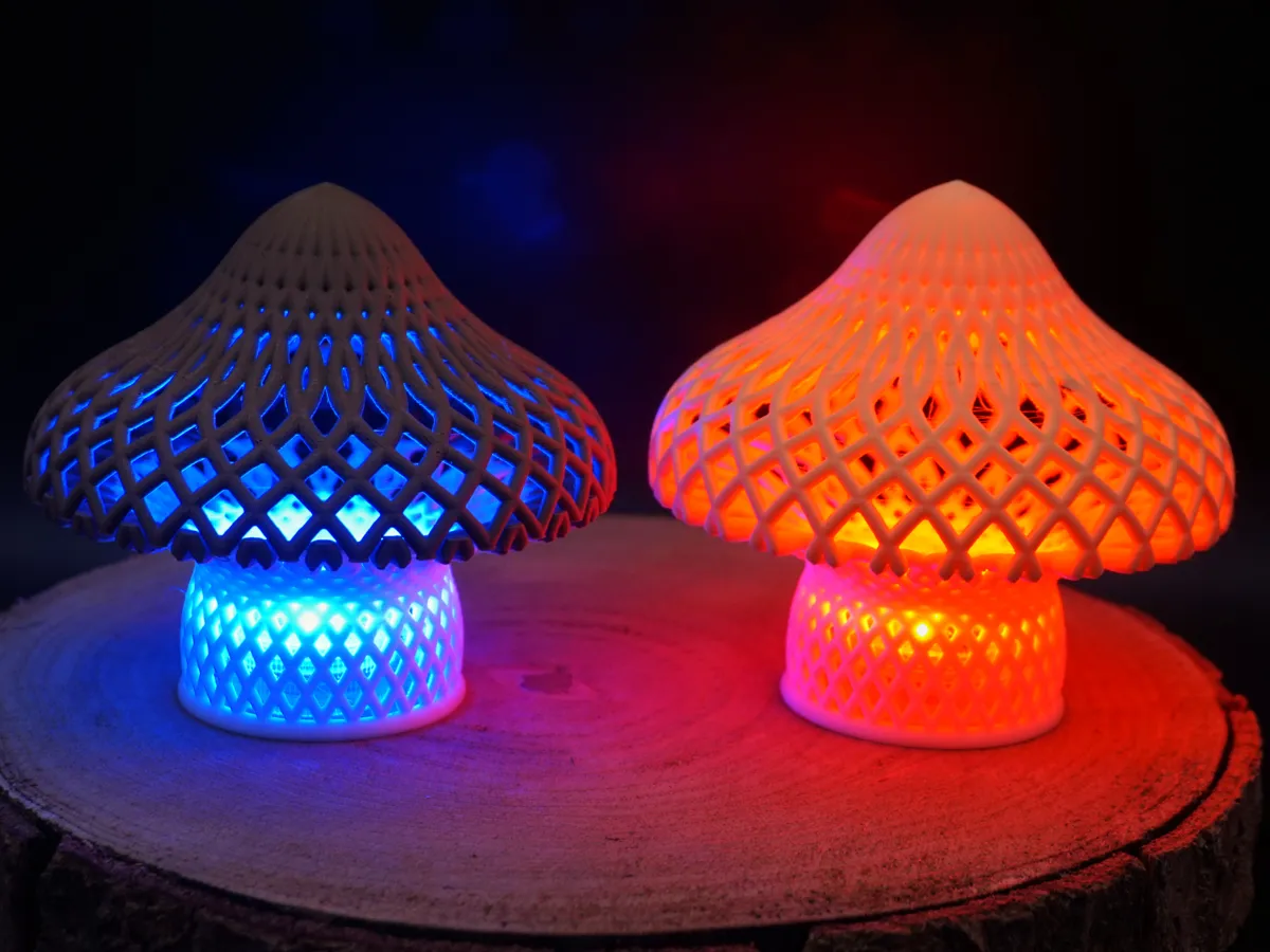 Meshed Mushroom Tealight, photo 3 of 4 - Meshed Mushroom Tealight Home Decor Items