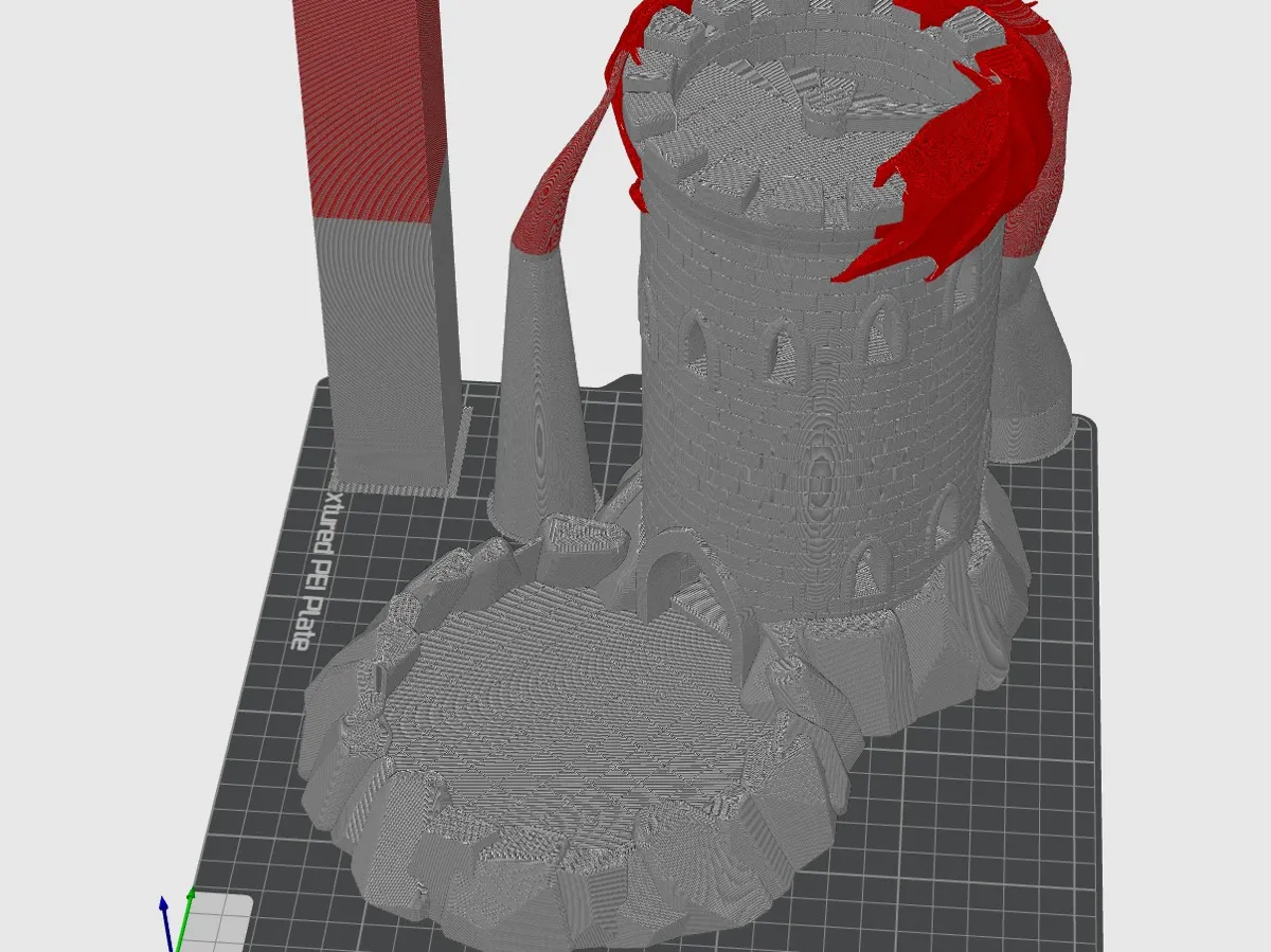 Dragon Dice Tower P1P .02 2 Colors - Art Pieces, in stock in India