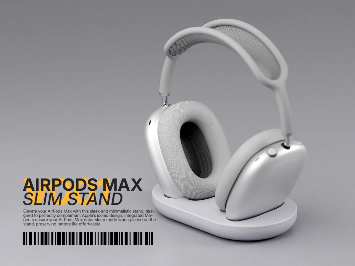 Slim AirPods Max Stand with Sleep Mode V1 - Office, in stock in India