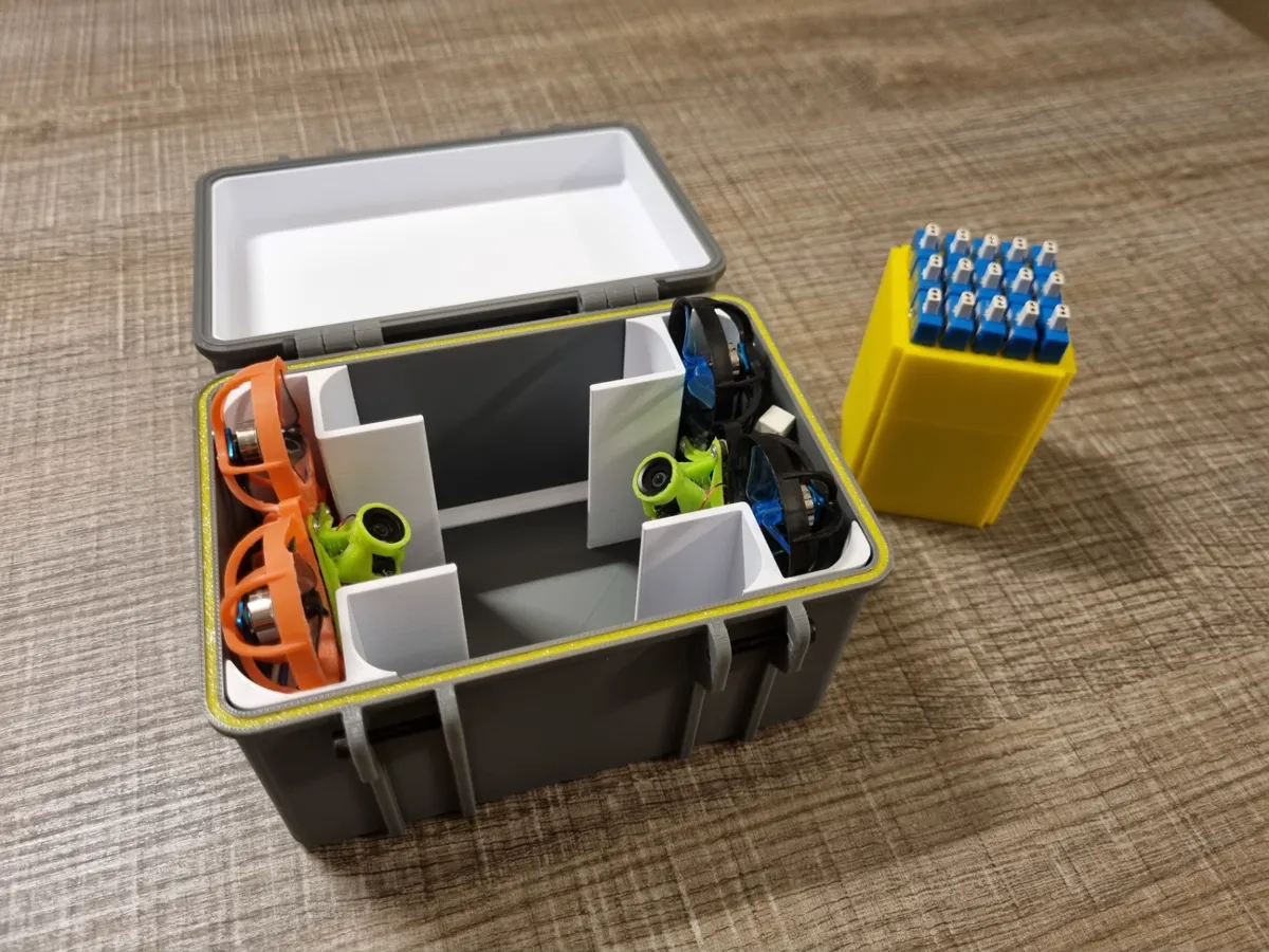 Rugged box for 4x65mm tiny whoops v2 - RC, in stock in India