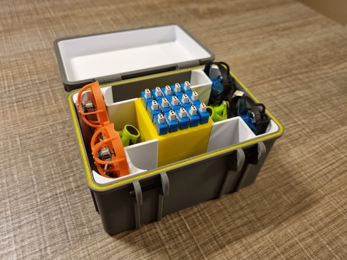 Rugged box for 4x65mm tiny whoops v2, photo 4 of 4 - Rugged box for 4x65mm tiny whoops v2 Hobby & DIY