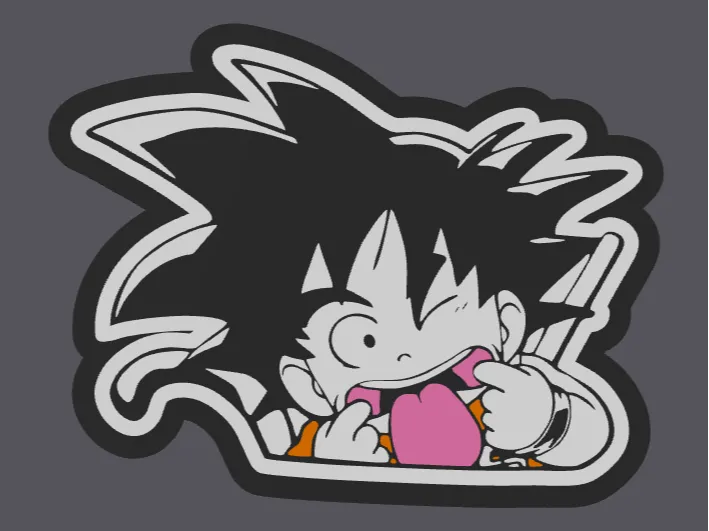 Kid Goku - Art Pieces, in stock in India