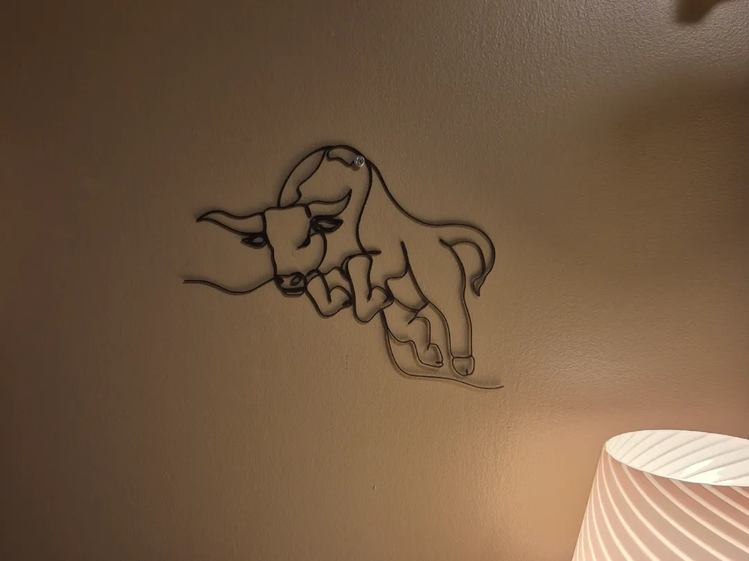 Bull wall art - Decor, in stock in India