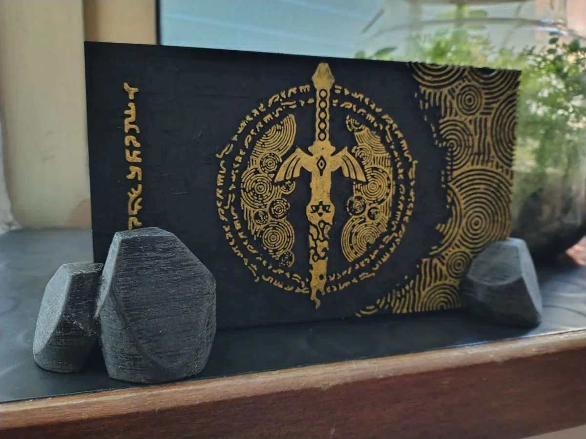 Zelda TOTK switch docking base V2