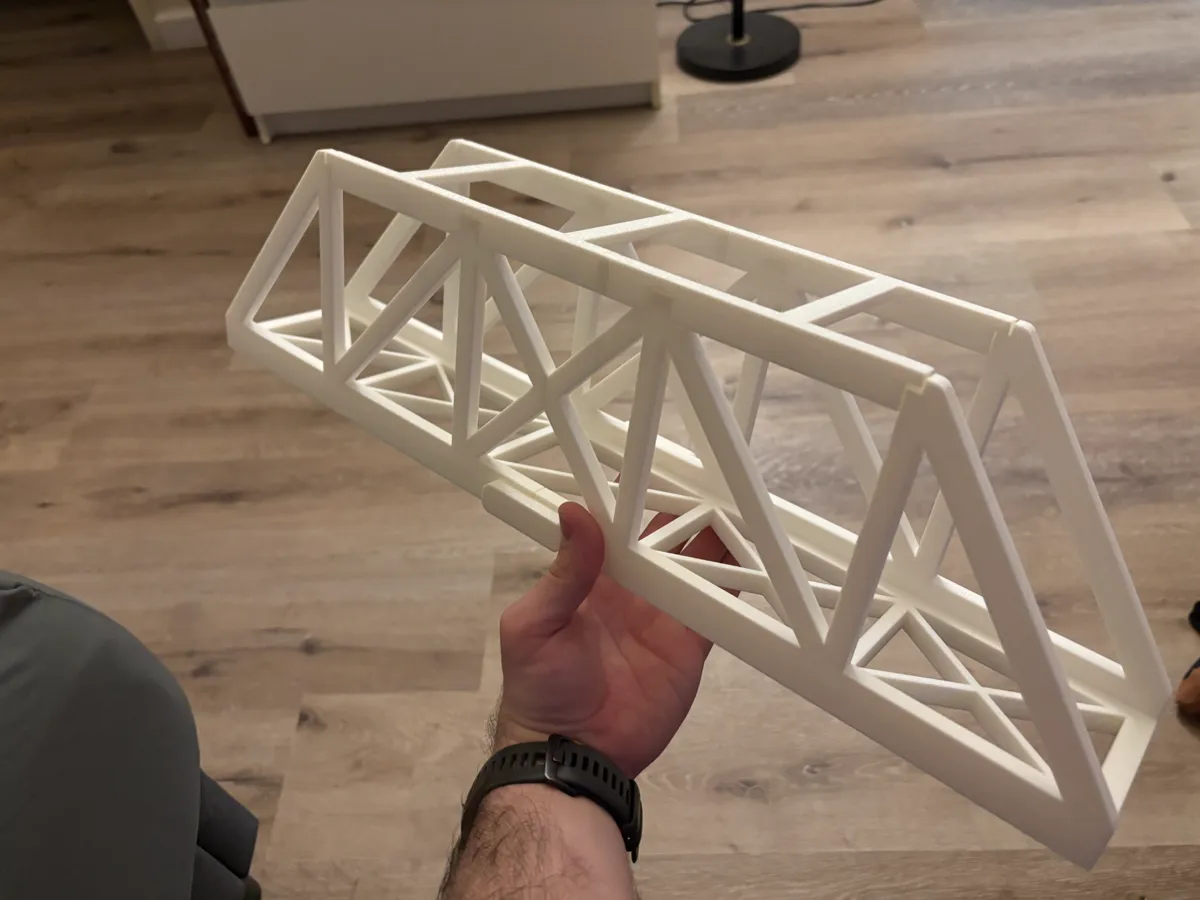 Model Truss Bridge (OH, OO Scale), photo 3 of 4 - Model Truss Bridge (OH, OO Scale) Tools & Workshop