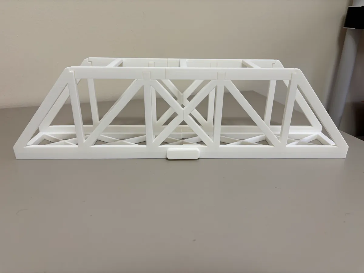 Model Truss Bridge (OH, OO Scale), photo 4 of 4 - Model Truss Bridge (OH, OO Scale) Tools & Workshop