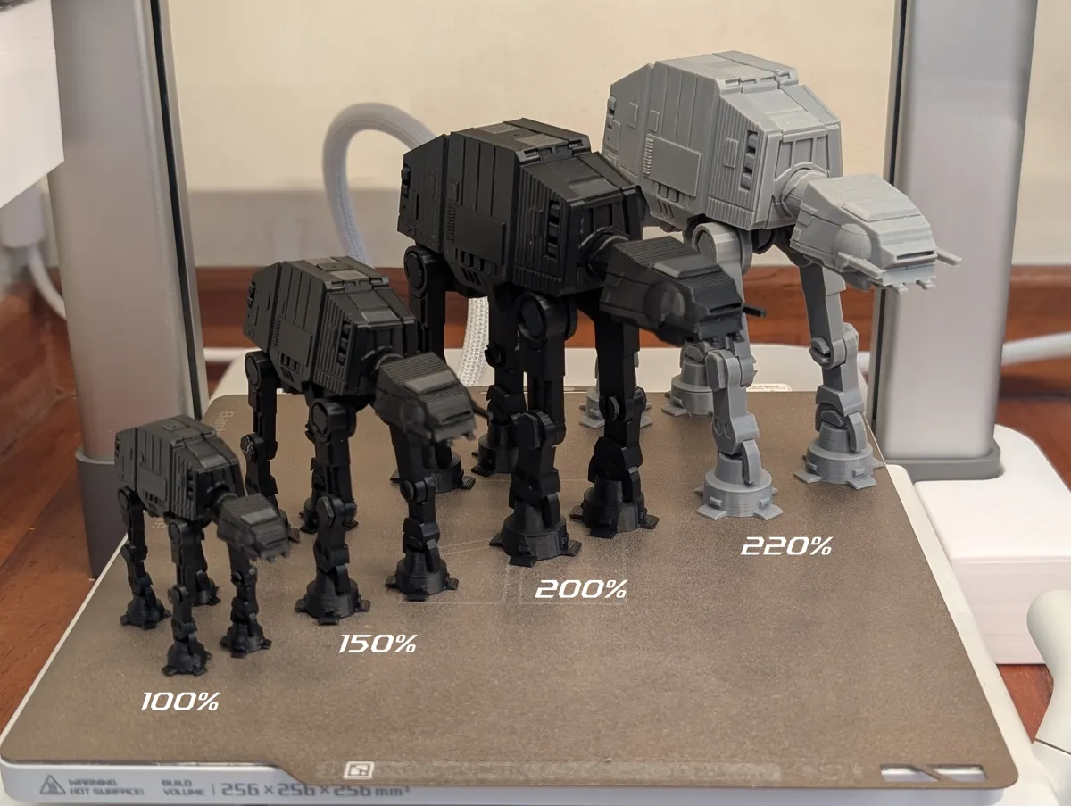 Star Wars AT-AT Articulated Model, photo 3 of 3 - Star Wars AT-AT Articulated Model Fidget & Sensory Toys