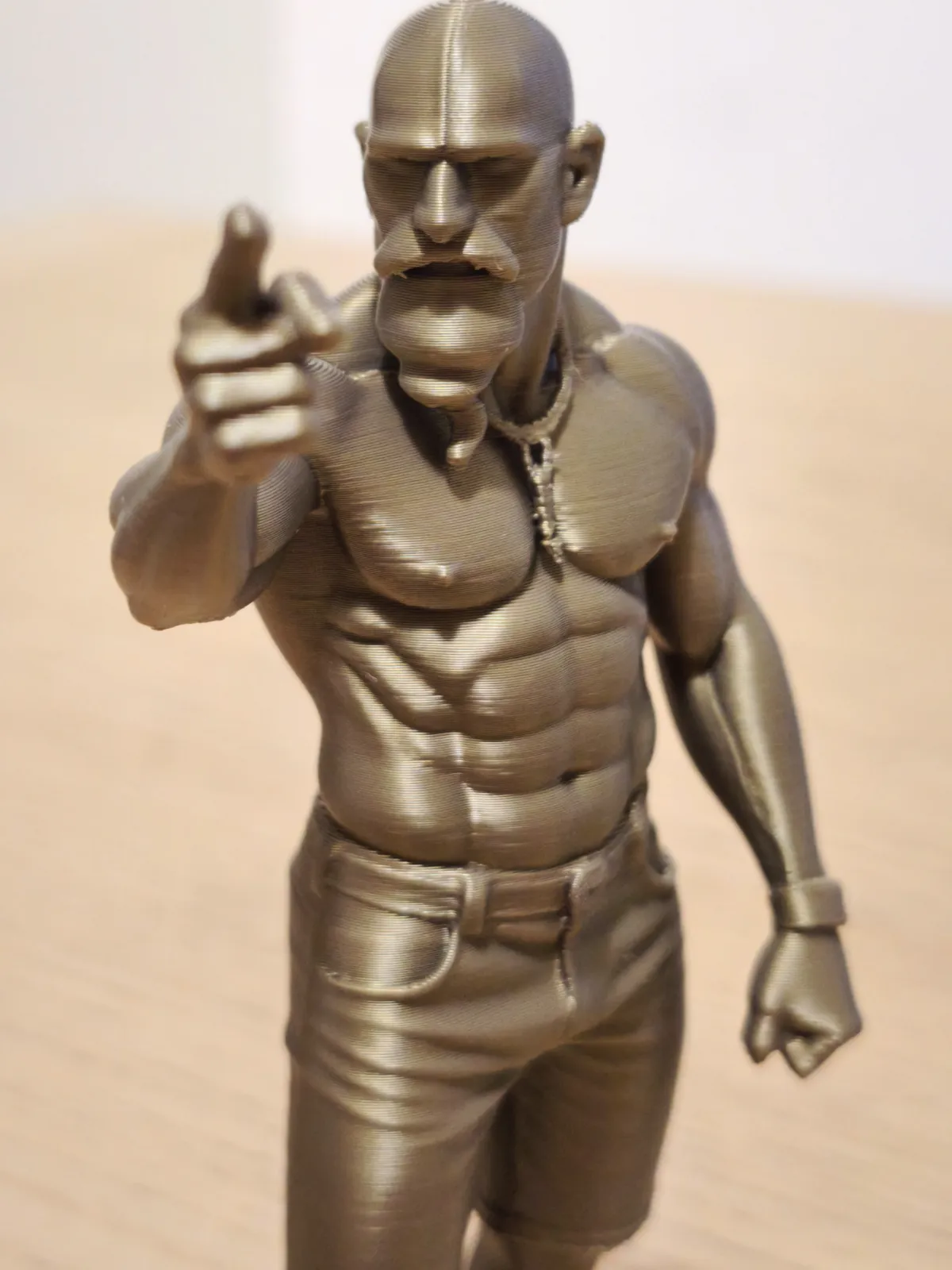 Techno Viking miniature, photo 4 of 4 - Techno Viking miniature Figurines & Collectibles