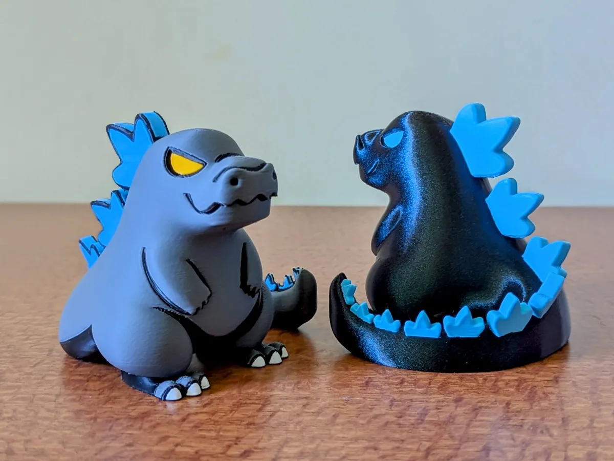 Godzilla chibi figure