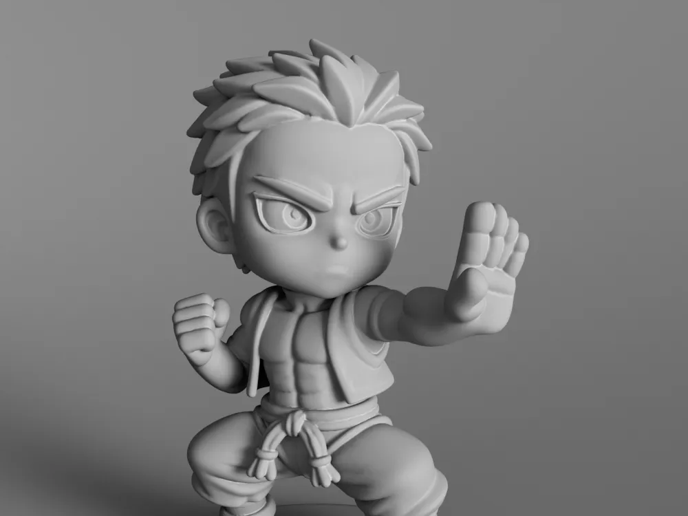 akaza chibi