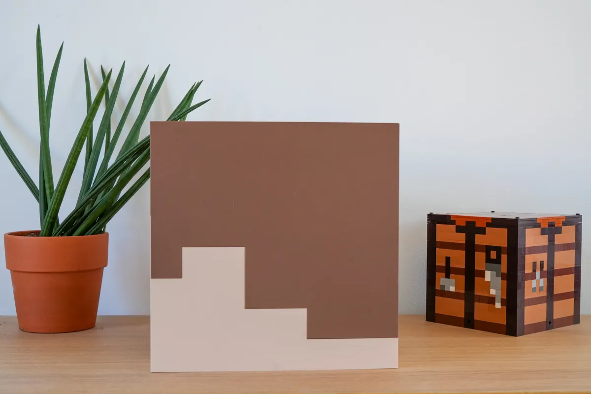 Minecraft Cosplay: Steve's head, photo 3 of 4 - Minecraft Cosplay: Steve's head Props & Cosplay