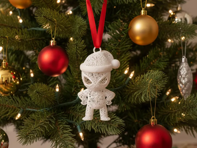 Ornamental Christmas Spiderman ornament