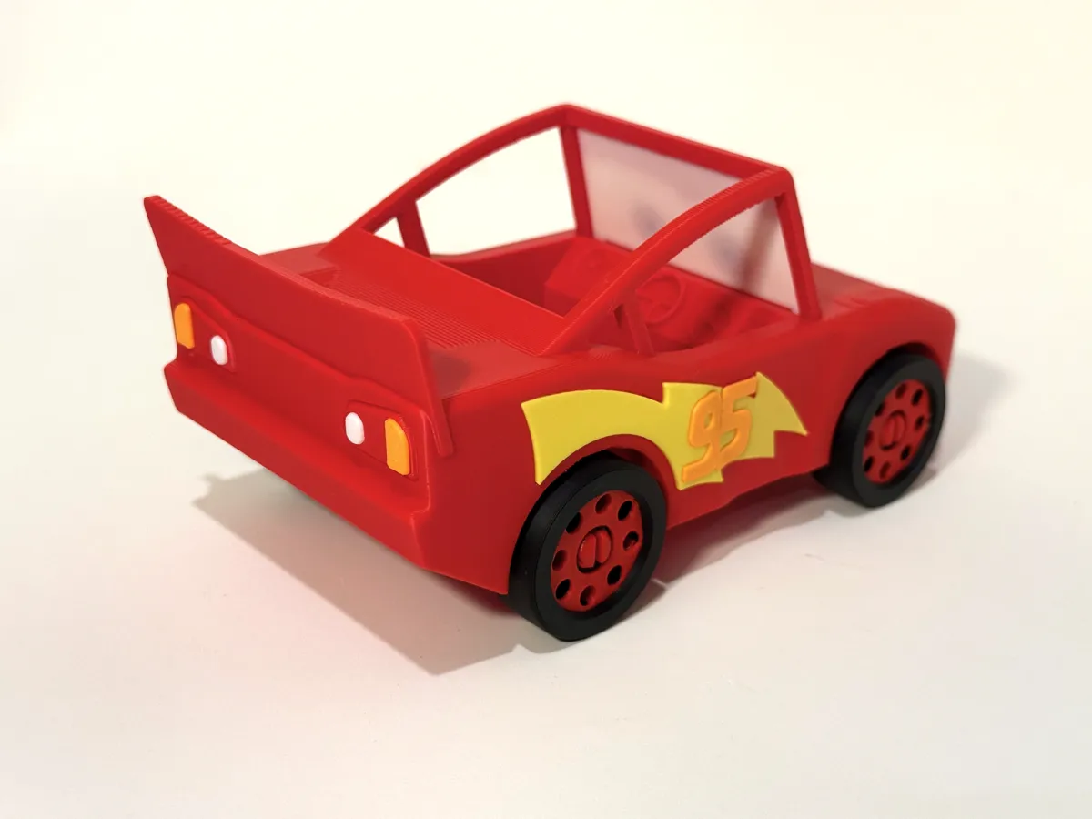 Lightning McQueen (fits toy figures), photo 3 of 4 - Lightning McQueen (fits toy figures) Kids & Baby