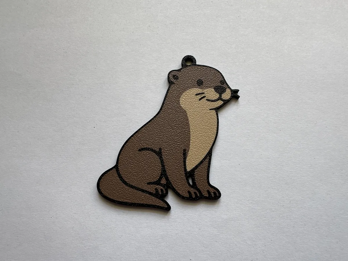Cute Otter Ornament, photo 2 of 2 - Cute Otter Ornament Figurines & Collectibles