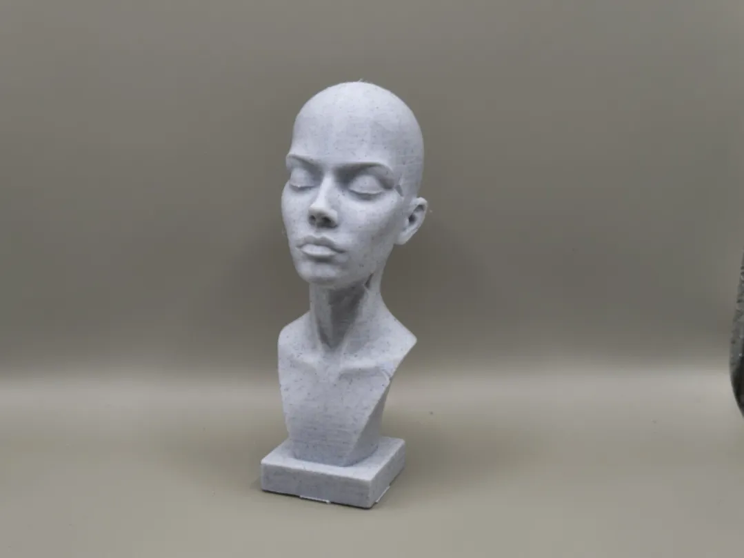 Minimalist Fractured Bust - Modern Sculpture - Decor, in stock in India